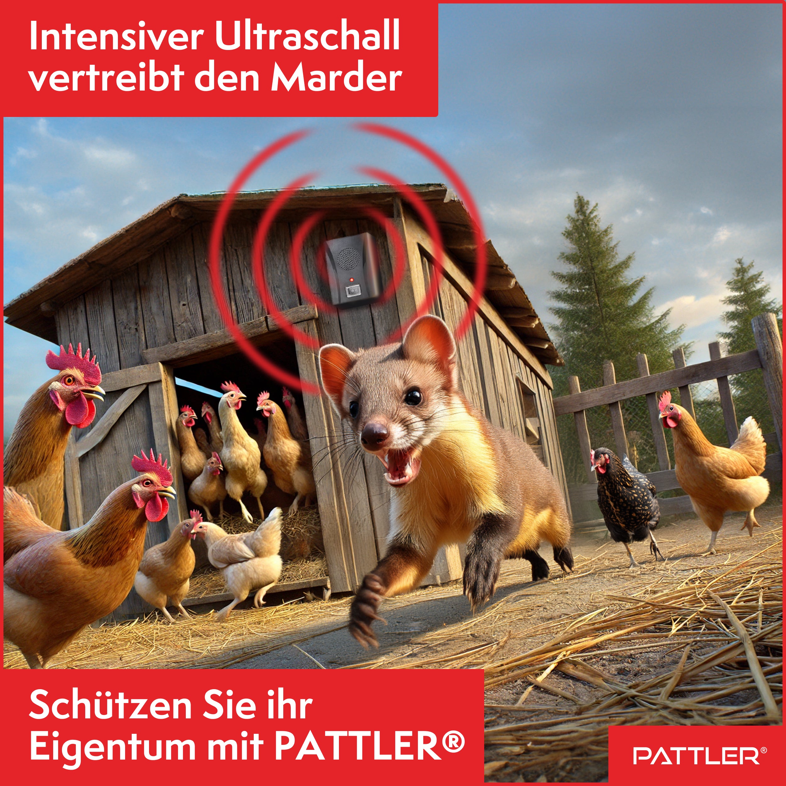 Marderschreck Mobil Batteriebetrieben