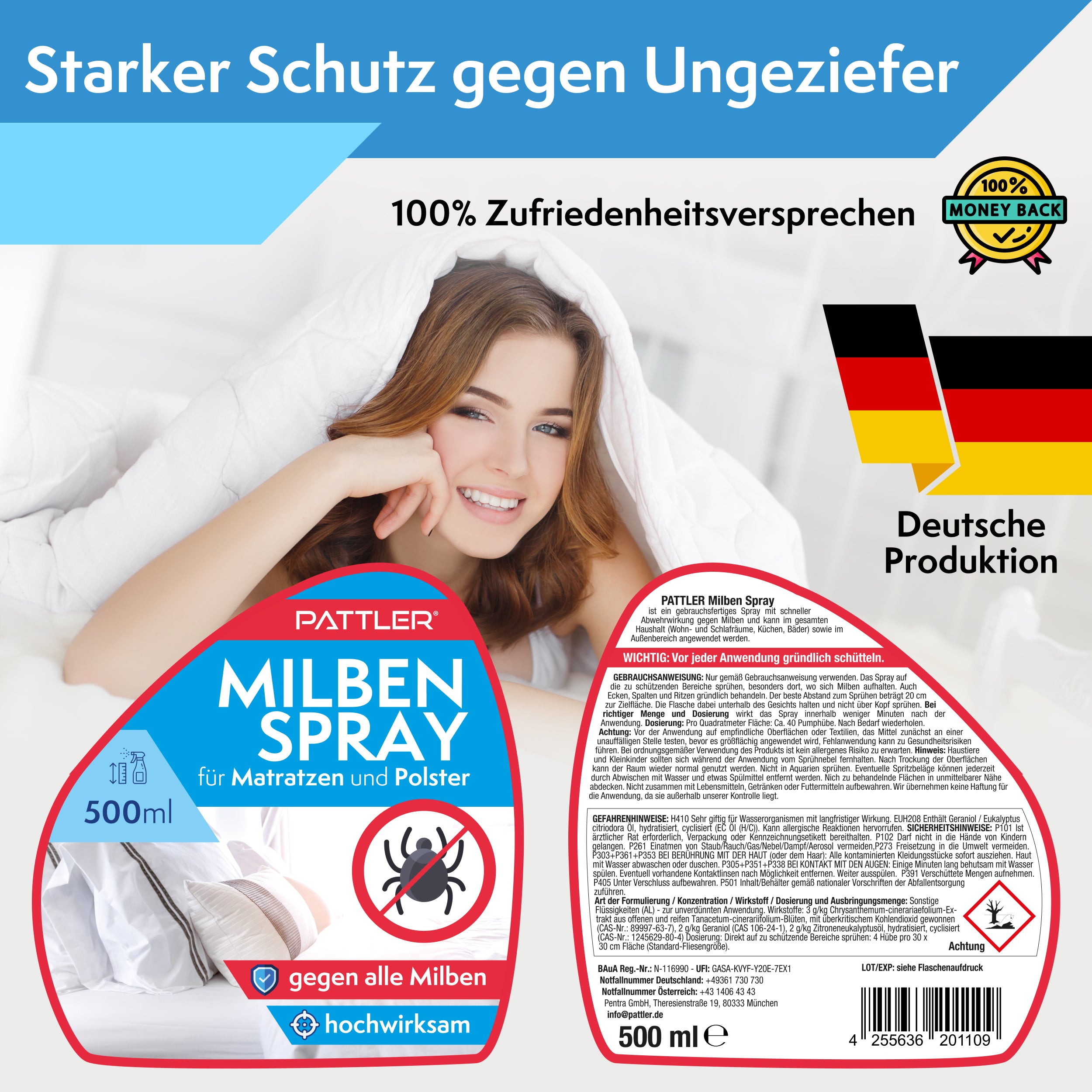Milbenspray 500ml