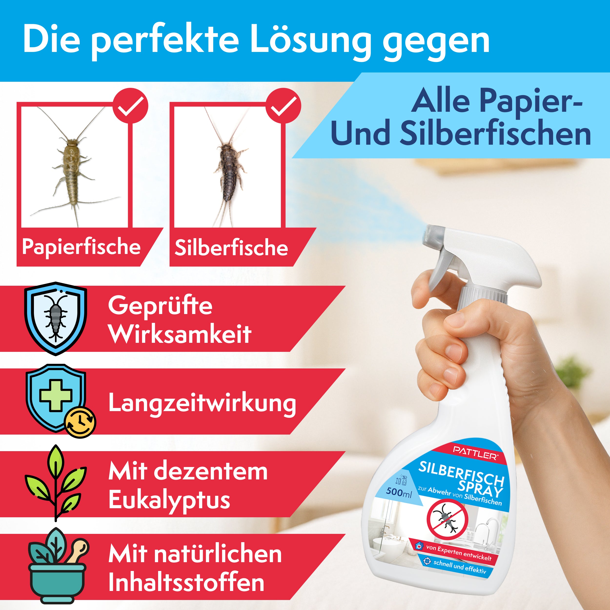 Silberfisch Spray 500ml