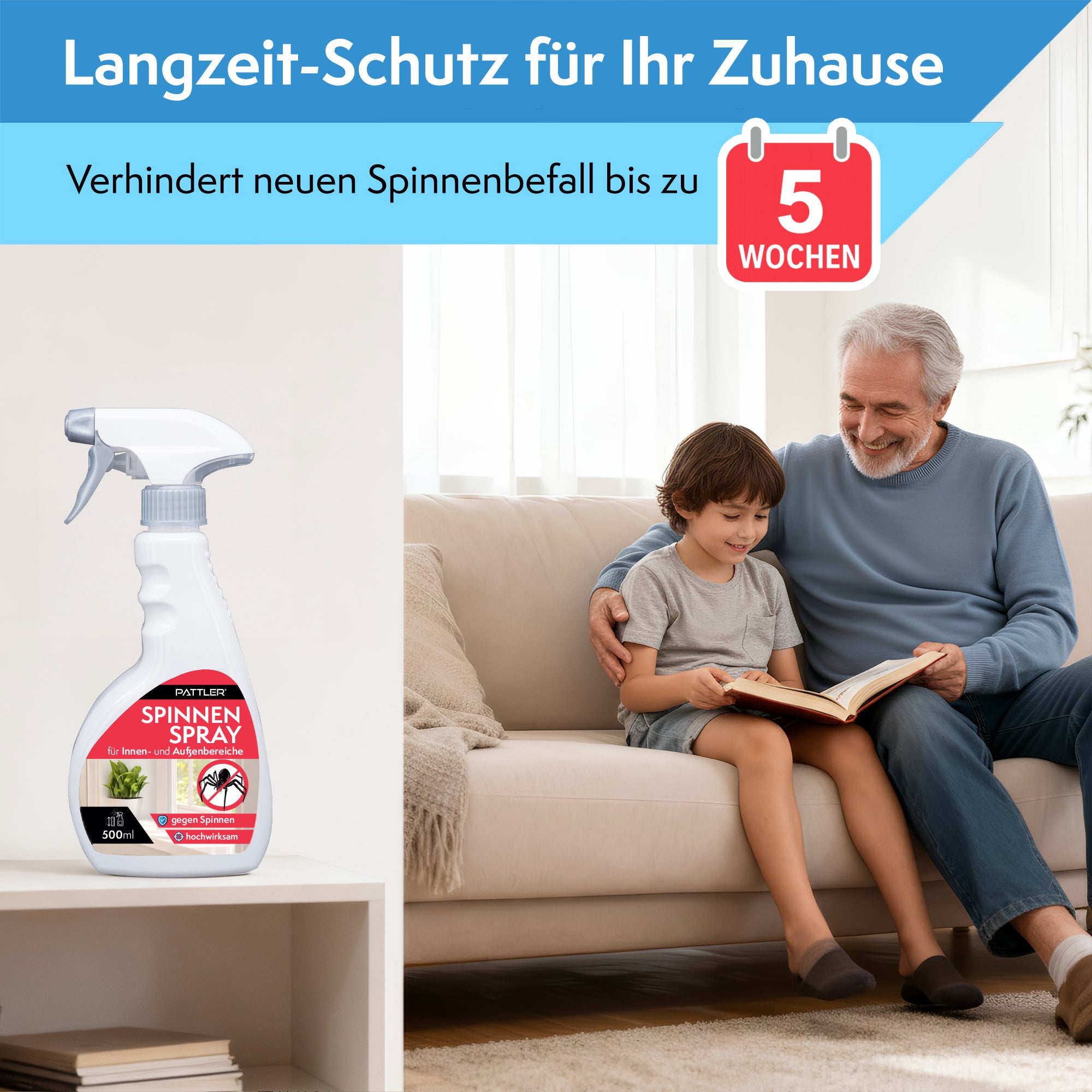 Anti Spinnenspray 500ml