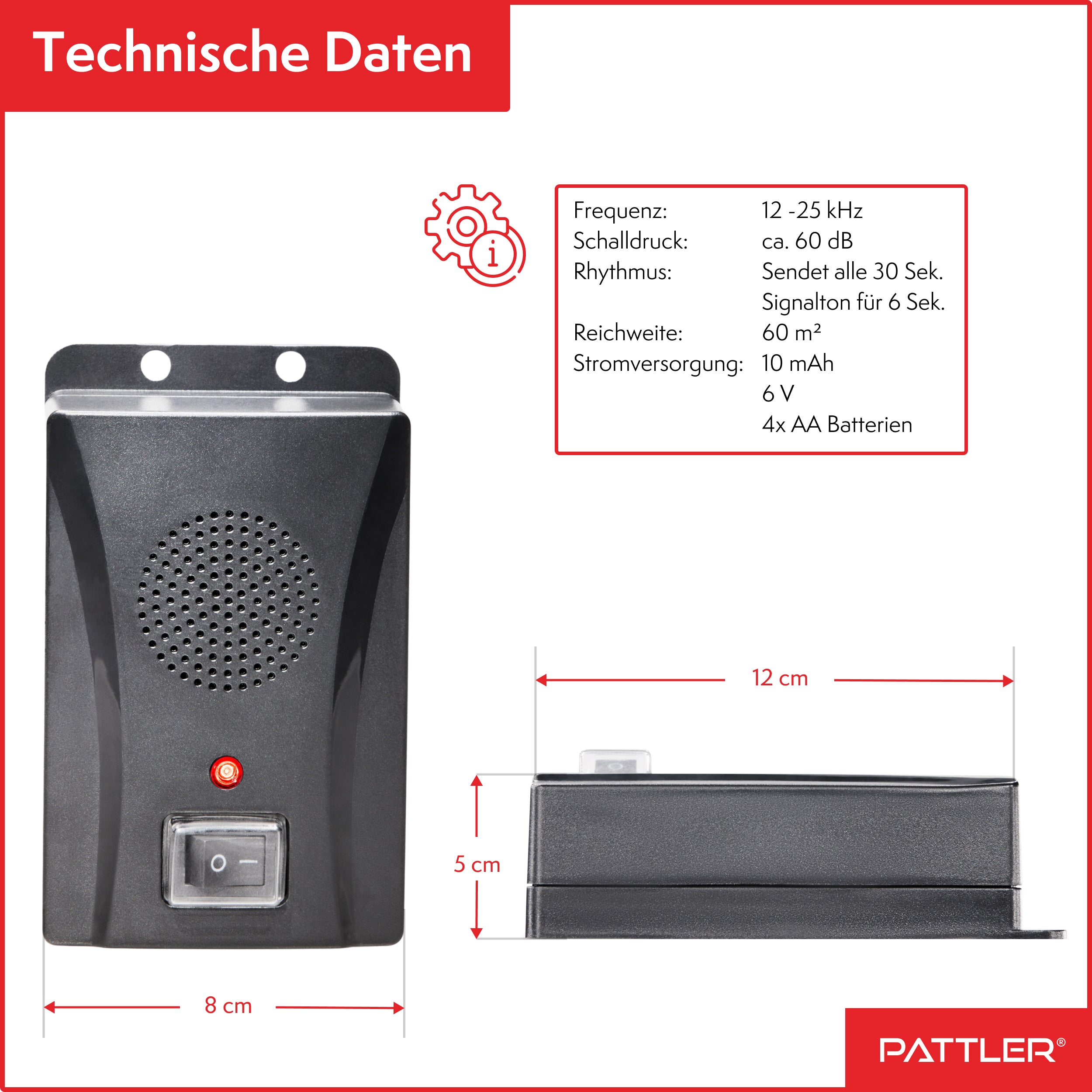 Marderschreck Mobil Batteriebetrieben