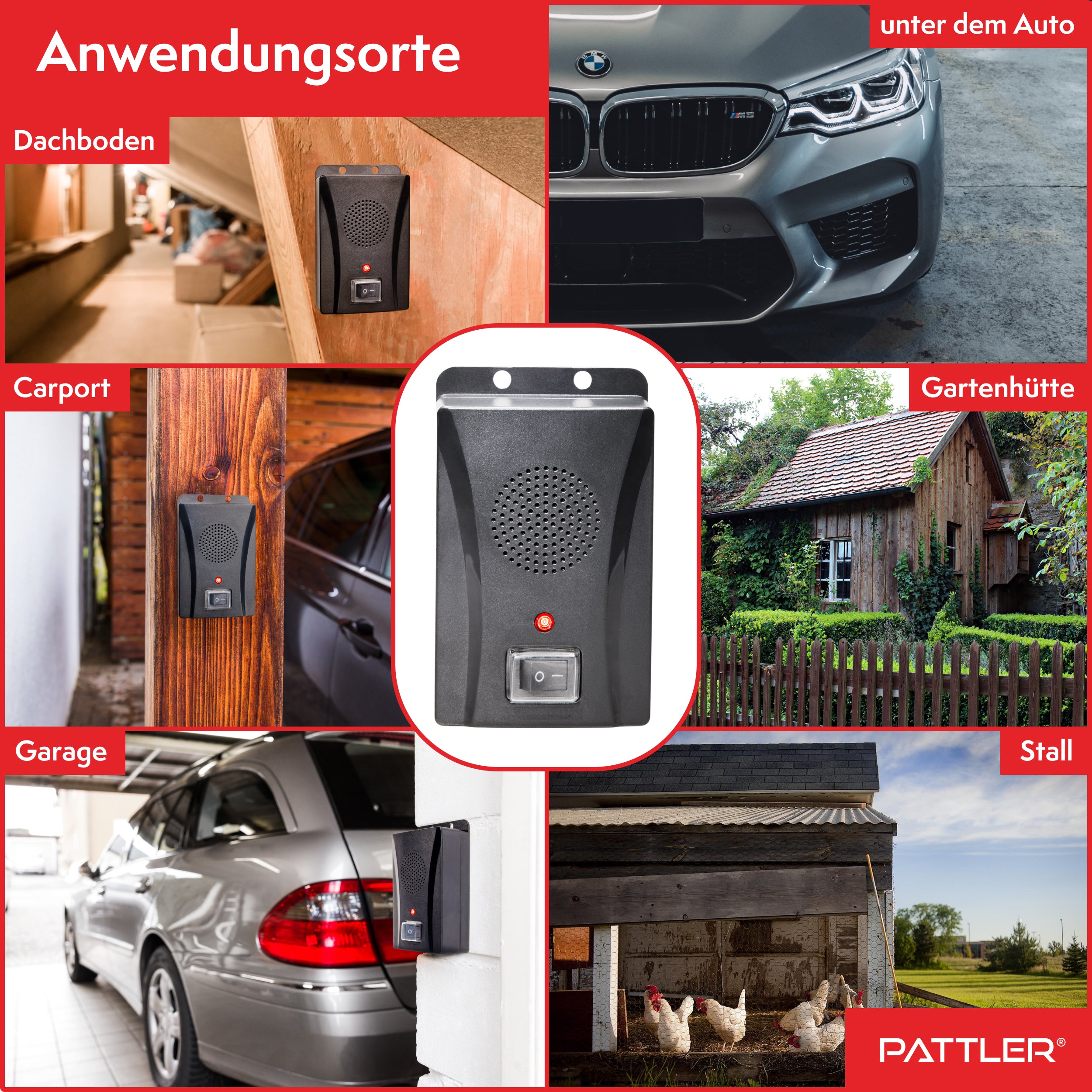 Marderschreck Mobil Batteriebetrieben