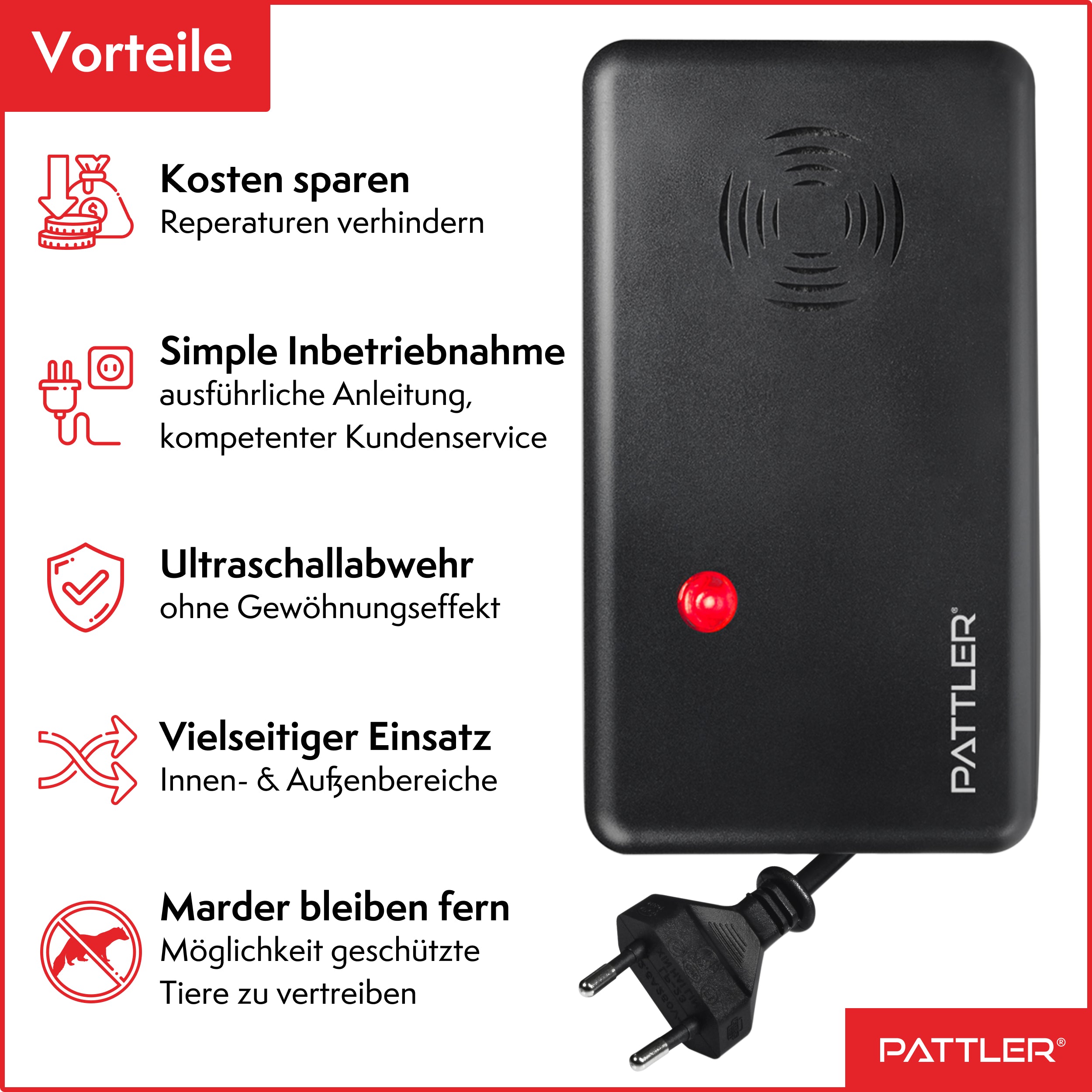 Marderschreck Steckdose