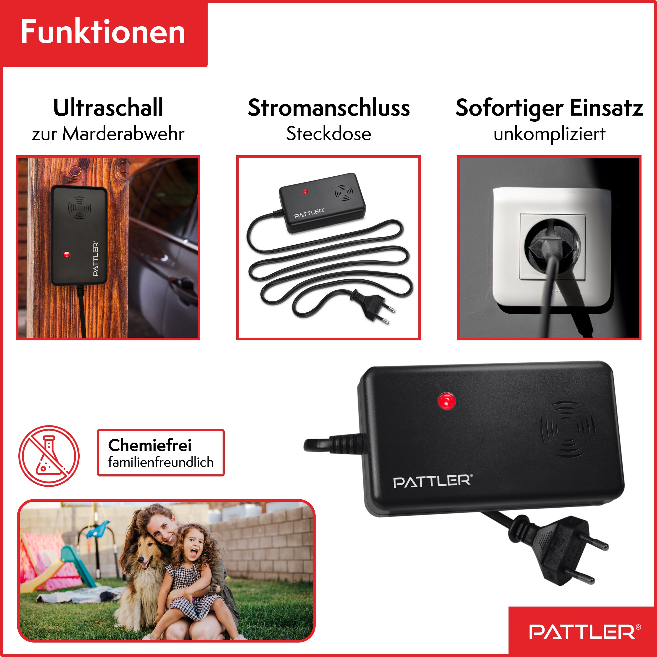 Marderschreck Steckdose
