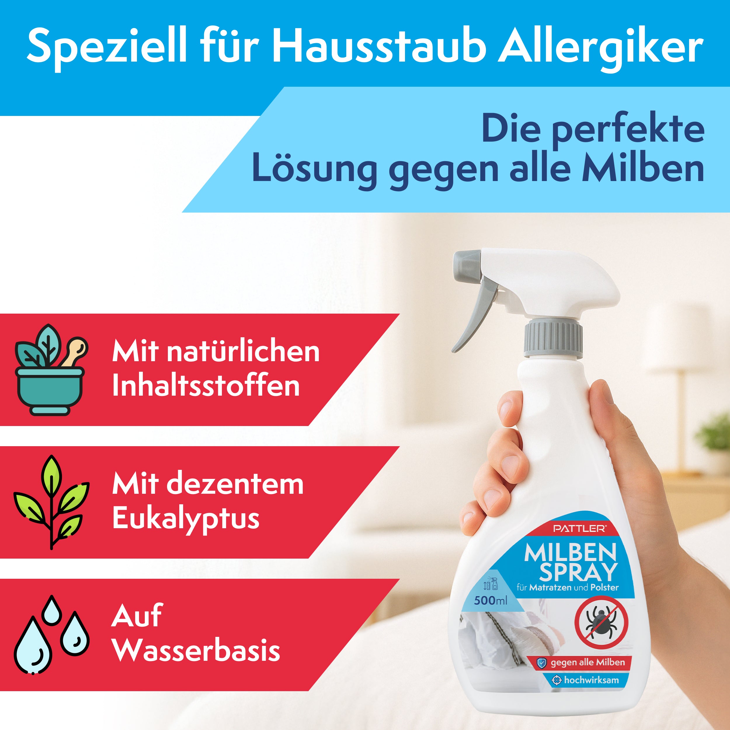 Milbenspray 500ml