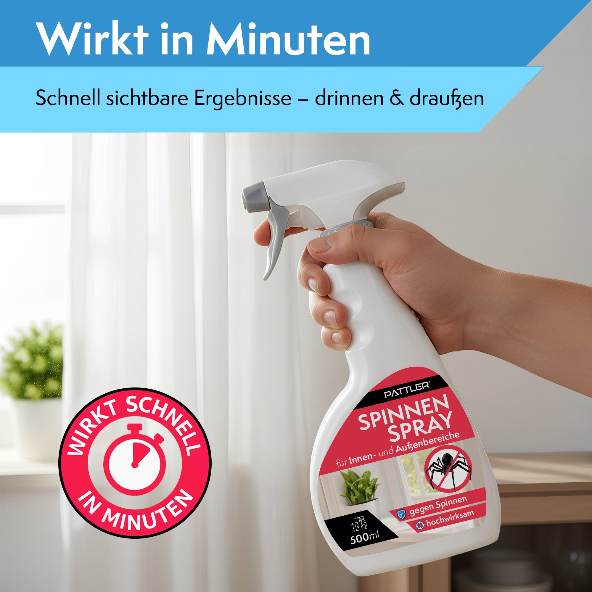 Anti Spinnenspray 500ml